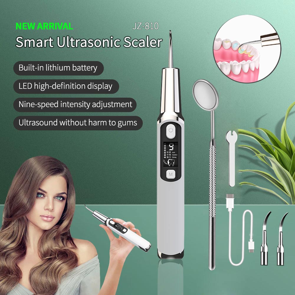 Teeth Whitening Or Tooth Whitening - Escalador de cálculo Dental sónico eléctrico,