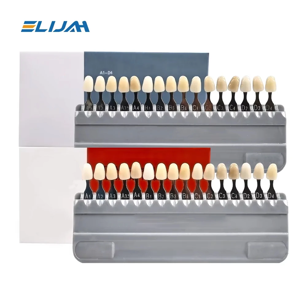 Teeth Whitening Shade Guide - ELIJAH Master-Guía de sombra de blanqueamiento