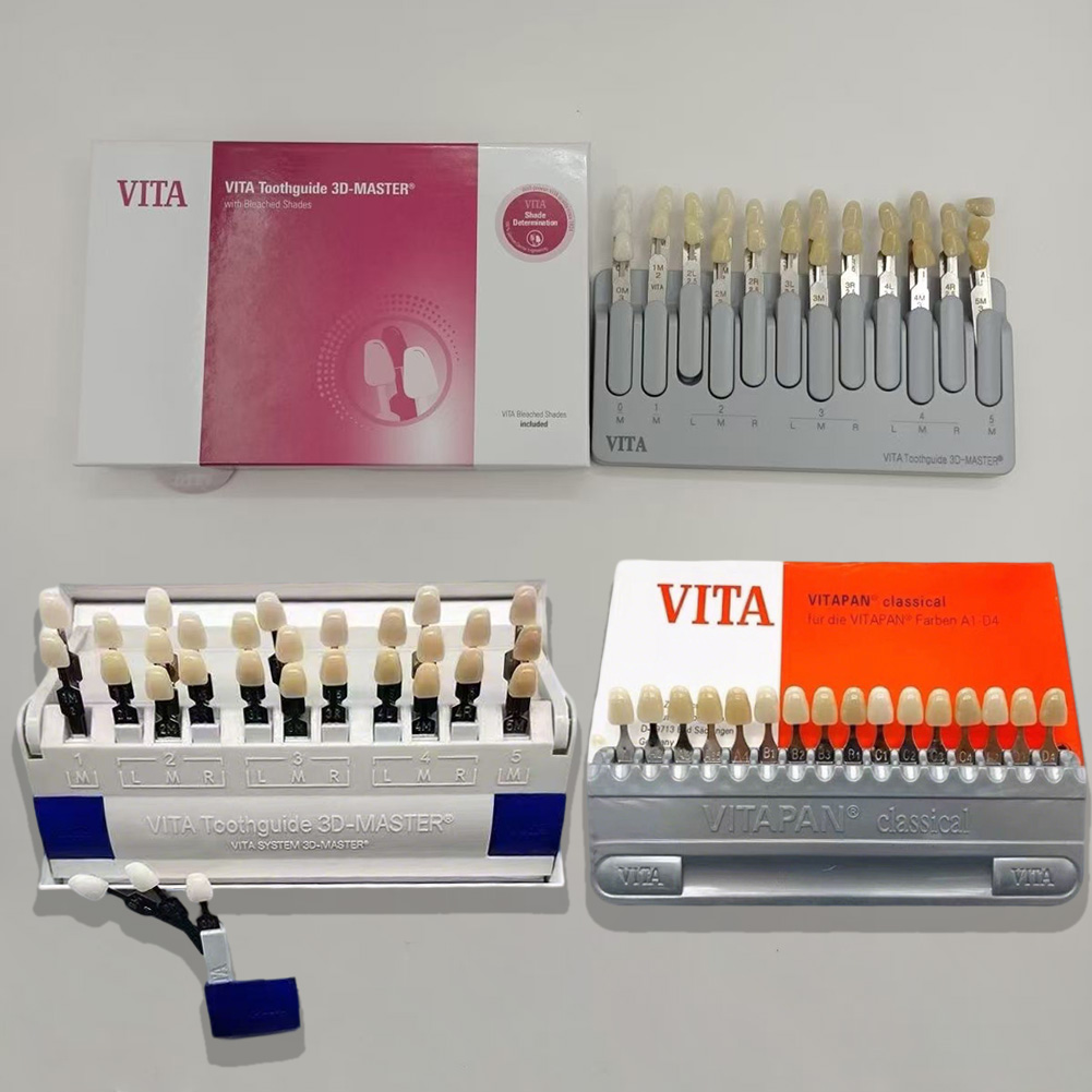 Teeth Whitening Shade Guide - 4 Modelos VITA Toothguide Guía de