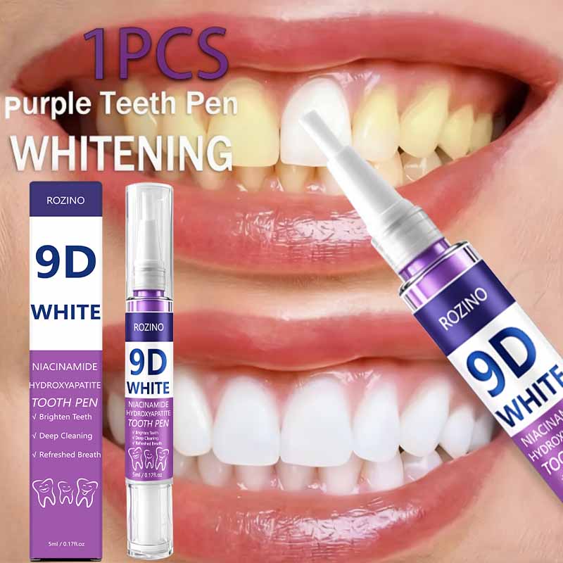 Teeth Whitening Pens - ROZINO 9D Lápiz Blanqueador Dental Niacinamida