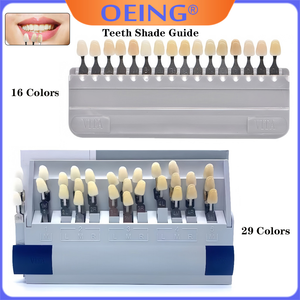 Teeth Whitening Shade Guide - Guía de sombra de dientes de
