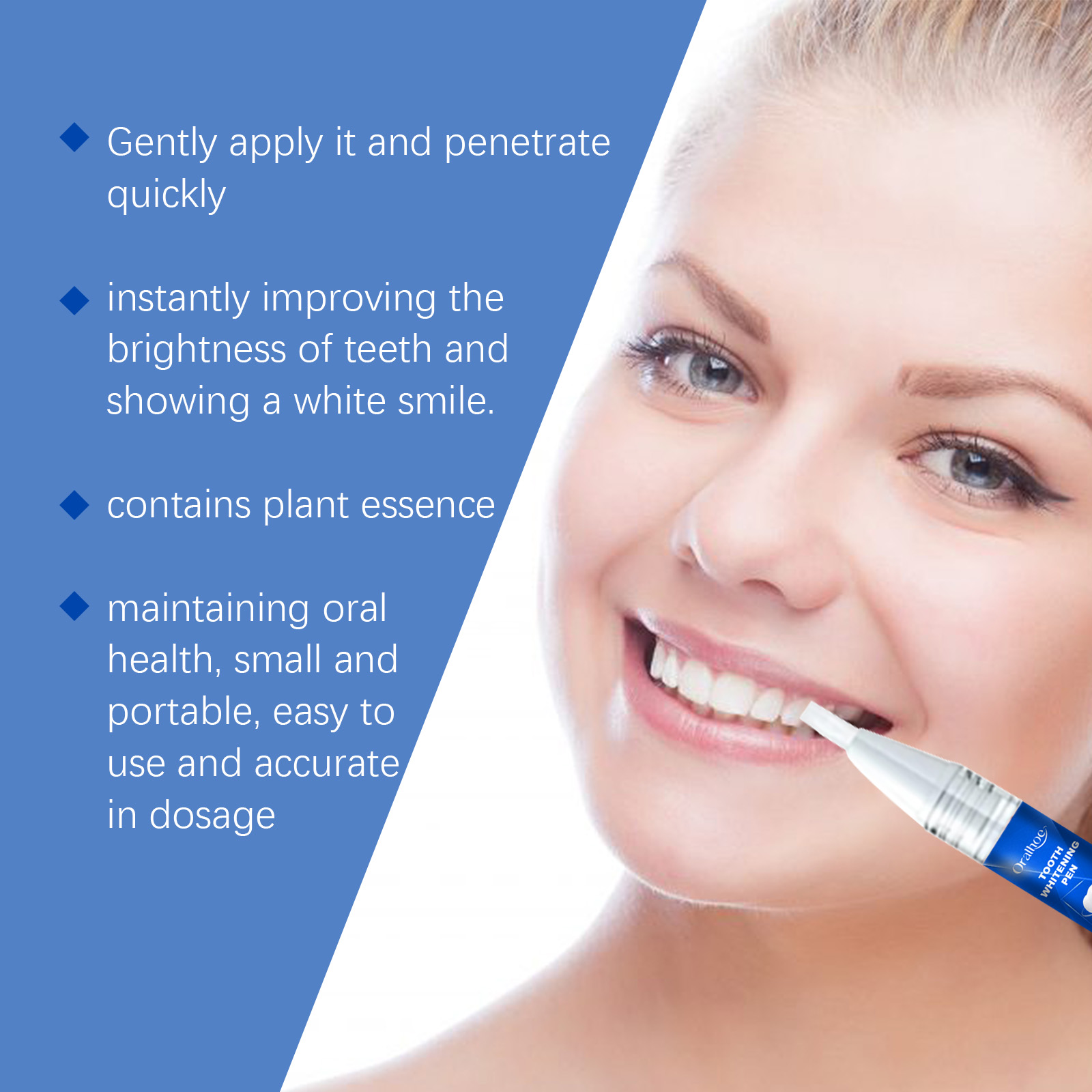 Pluma de esencia para limpieza - Teeth Whitening Pens reseña y precio
