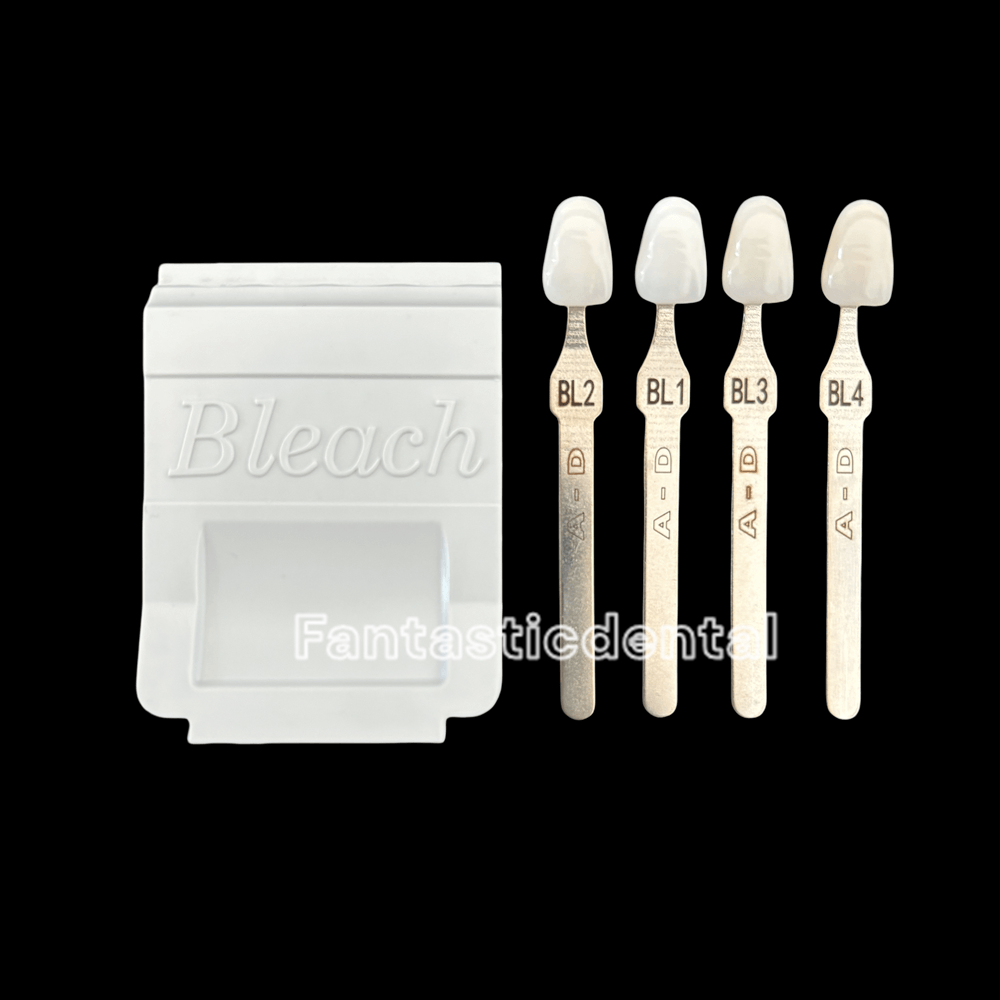 Guía de sombra blanqueada Dent - Teeth Whitening Shade Guide reseña y precio