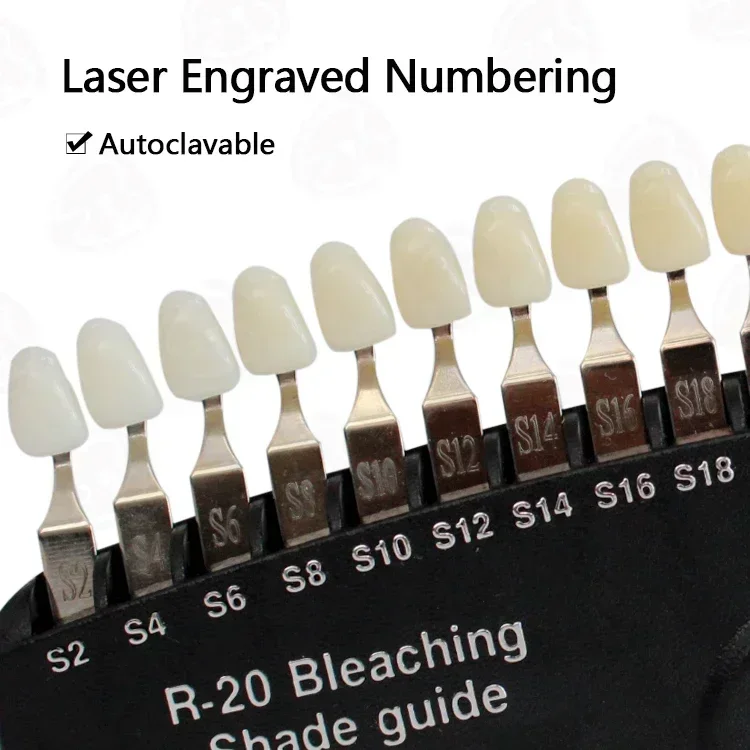 Blanqueamiento dental profesio - Teeth Whitening Shade Guide reseña y precio