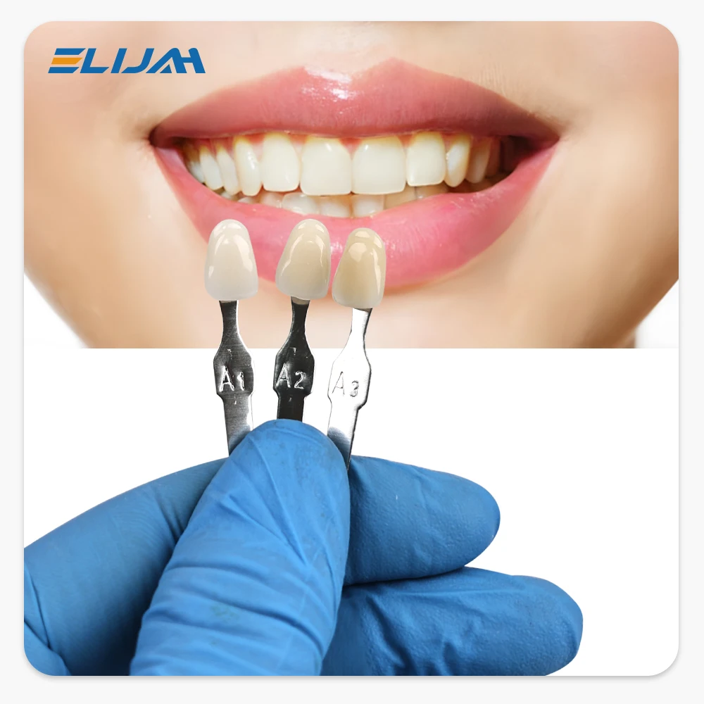 ELIJAH Master-Guía de sombra d - Teeth Whitening Shade Guide reseña y precio