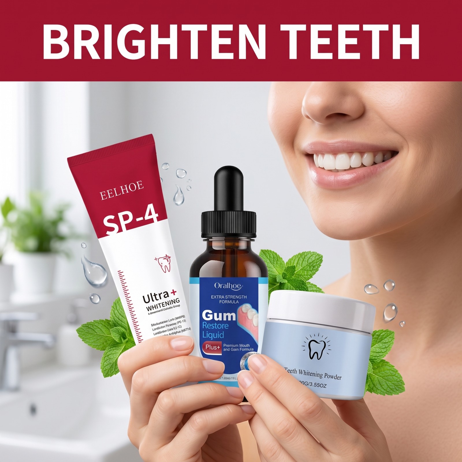Set de Cuidado Bucal, Pasta De - Teeth Whitening Best reseña y precio