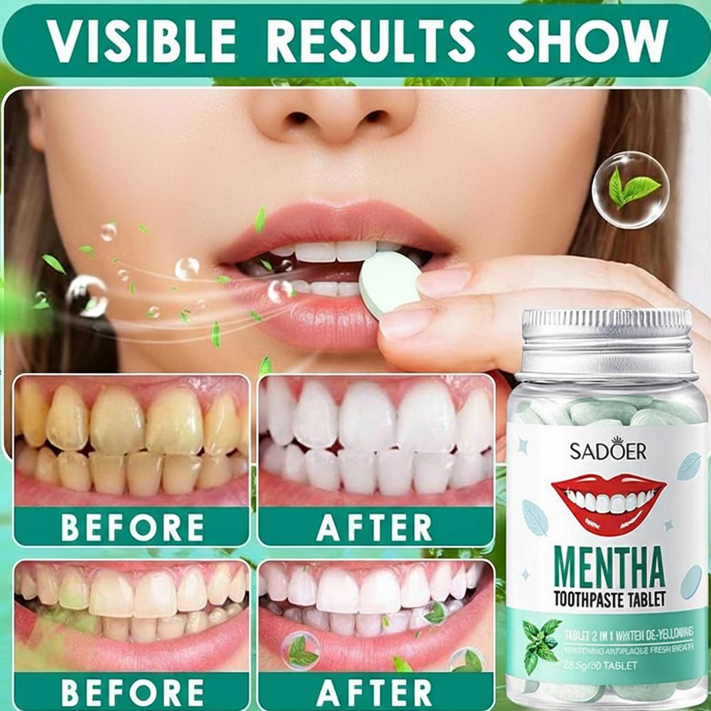 30 Tabletas de Pasta Dental Só - Teeth Whitening Best reseña y precio