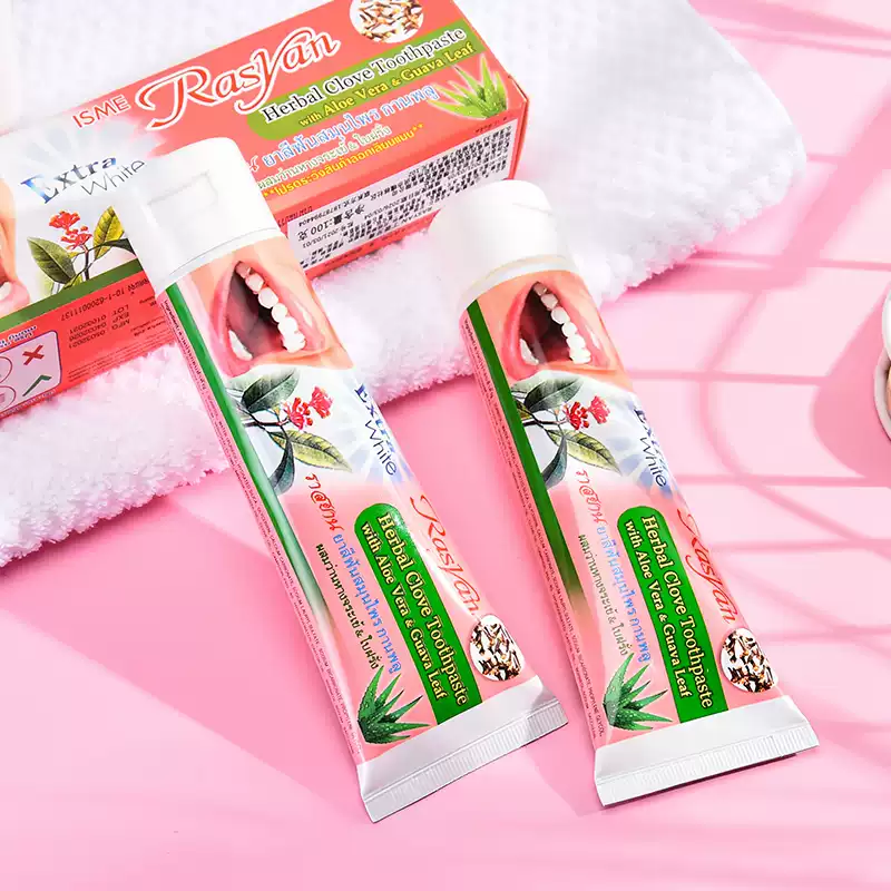 RASYAN Polvo de dientes de cla - Teeth Whitening Thailand reseña y precio