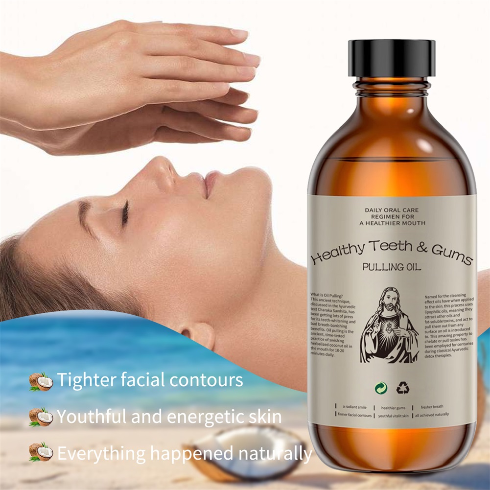 Enjuague bucal con aceite de c - Teeth Whitening With Coconut Oil reseña y precio