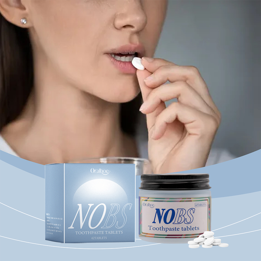 NOBS Comprimidos de pasta de d - Teeth Whitening With Coconut Oil reseña y precio