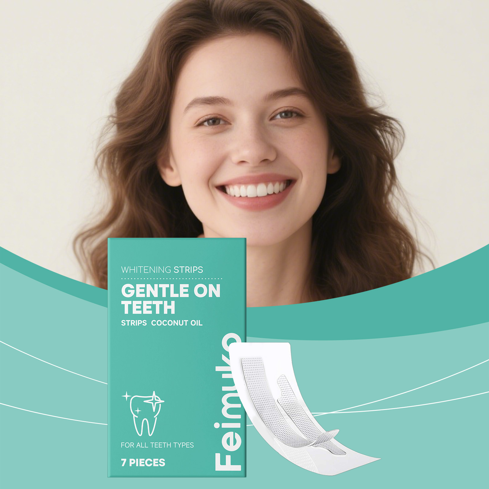Tiras Blanqueadoras de Dientes - Teeth Whitening With Coconut Oil reseña y precio