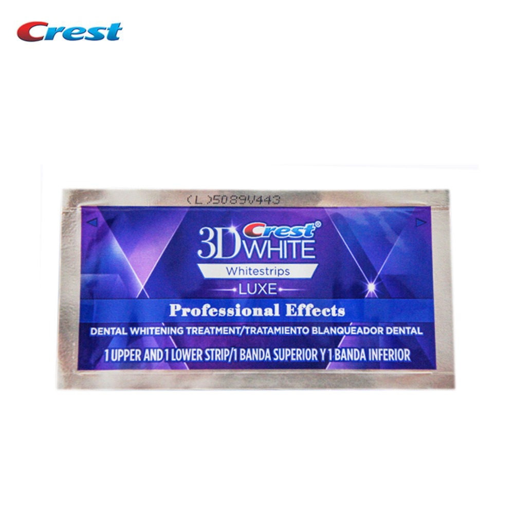 Crest-tiras blanqueadoras 3D p - Teeth Whitening Effects reseña y precio
