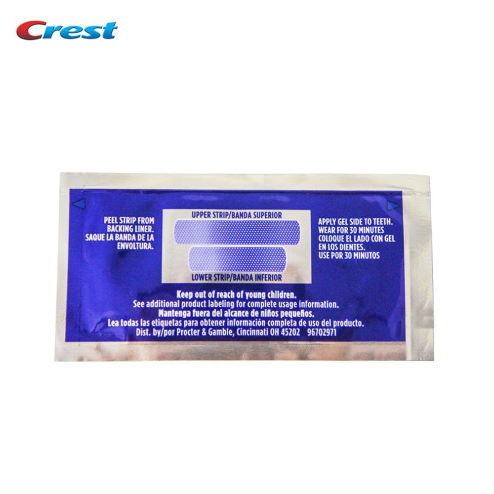 Crest-tiras blanqueadoras 3D p - Teeth Whitening Effects reseña y precio