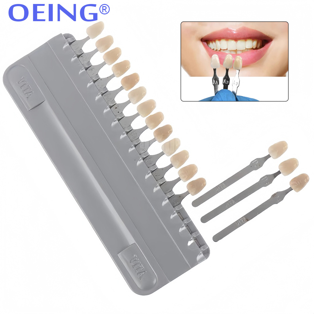Guía de sombra de dientes de 2 - Teeth Whitening Shade Guide reseña y precio