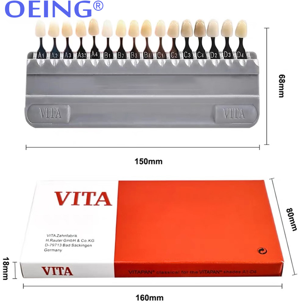 Guía de sombra de dientes de 2 - Teeth Whitening Shade Guide reseña y precio