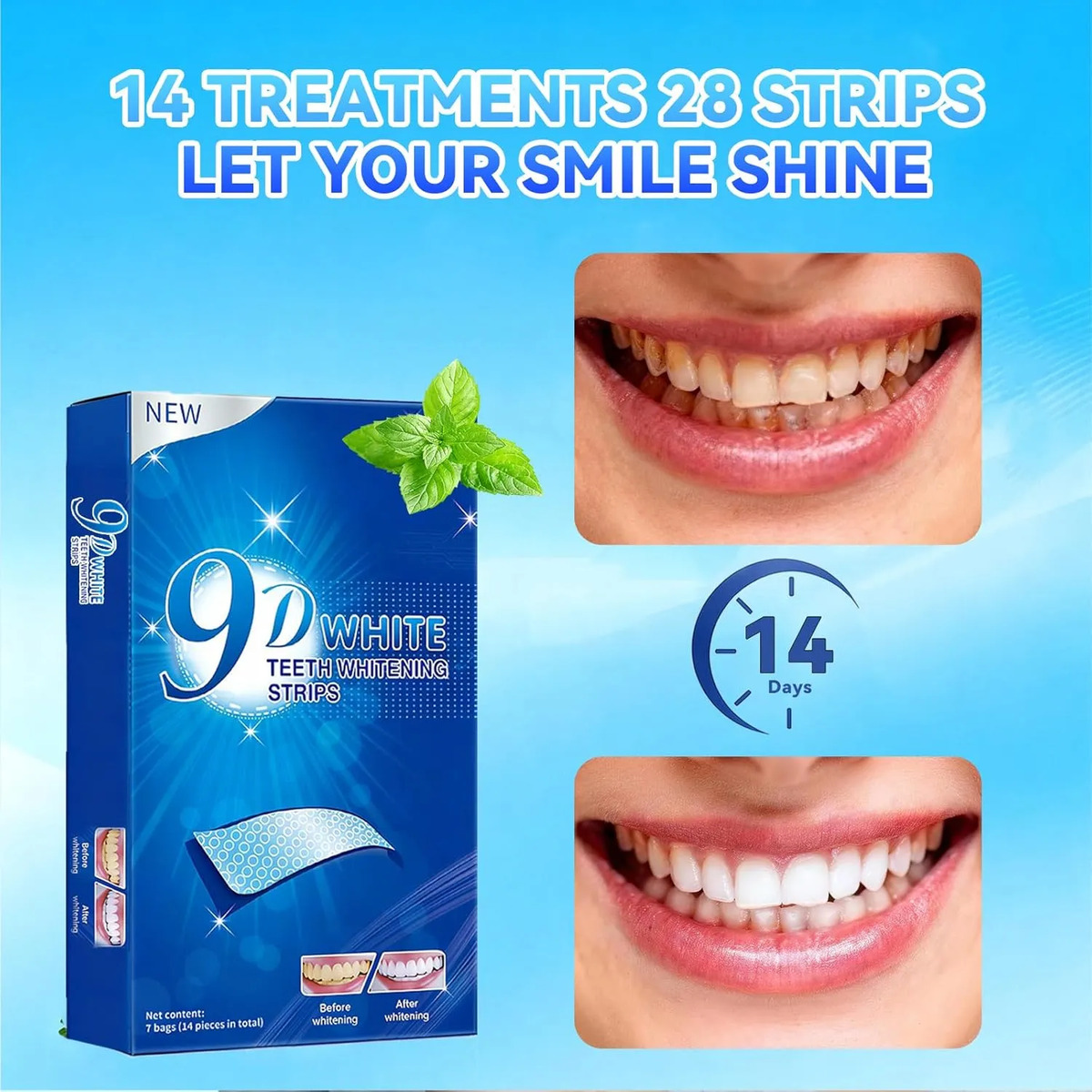 Tiras Blanqueadoras de Dientes - Teeth Whitening Effects reseña y precio