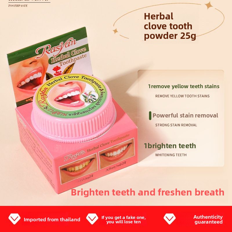 Polvo Dental Tailandés de Clav - Teeth Whitening Best reseña y precio